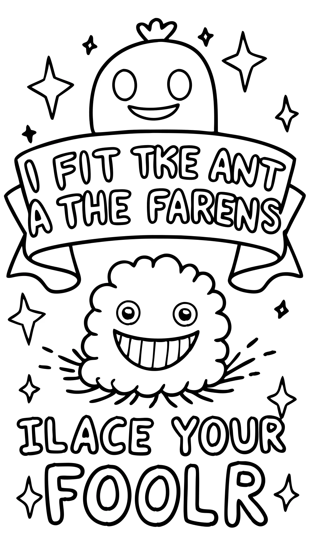 humorous funny quote coloring pages